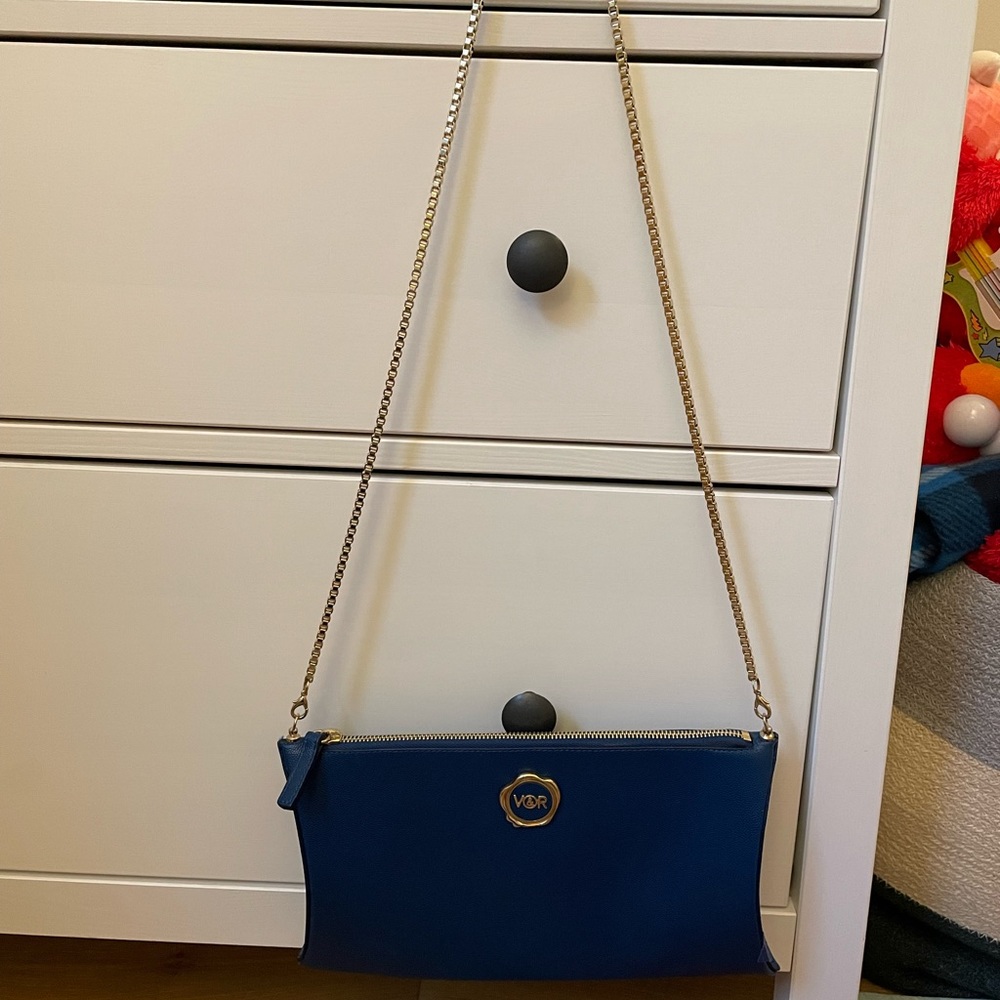 Viktor & Rolf Blue Leather Cross body bag